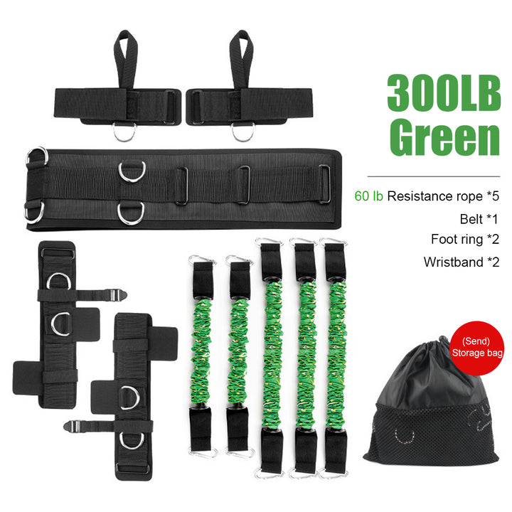 Boxing Training Resistance Band Set Leg Strength and Agility Training Strap System for Boxing,MMA,Muay Image 10