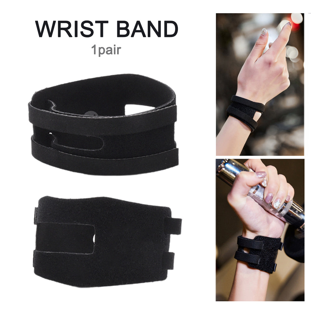 Adjustable Wrist Brace for TFCC Tear Ulnar Pain Black Size S M Polyester Image 2