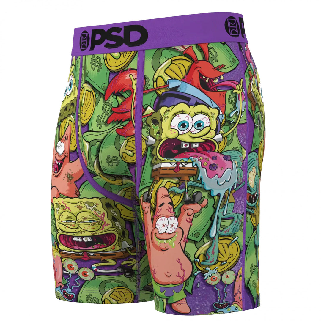 SpongeBob SquarePants Krust Bank PSD Boxer Briefs Image 1