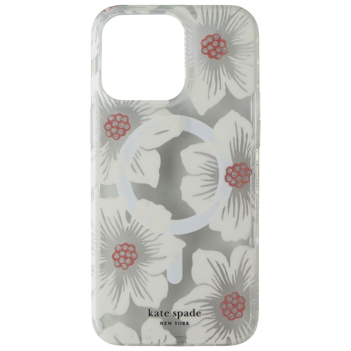 Kate Spade Case for MagSafe for Apple iPhone 15 Pro Max - HollyHock Cream Image 2