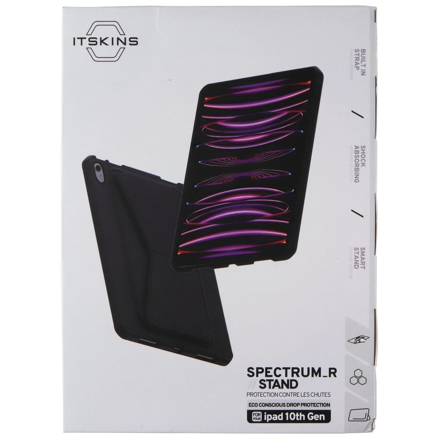 Itskins Spectrum_R Stand for Apple iPad 10th Gen - Black Image 1