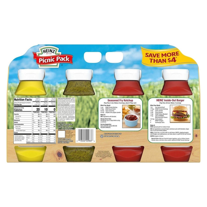 Heinz Picnic Pack (4 Pack) Image 3