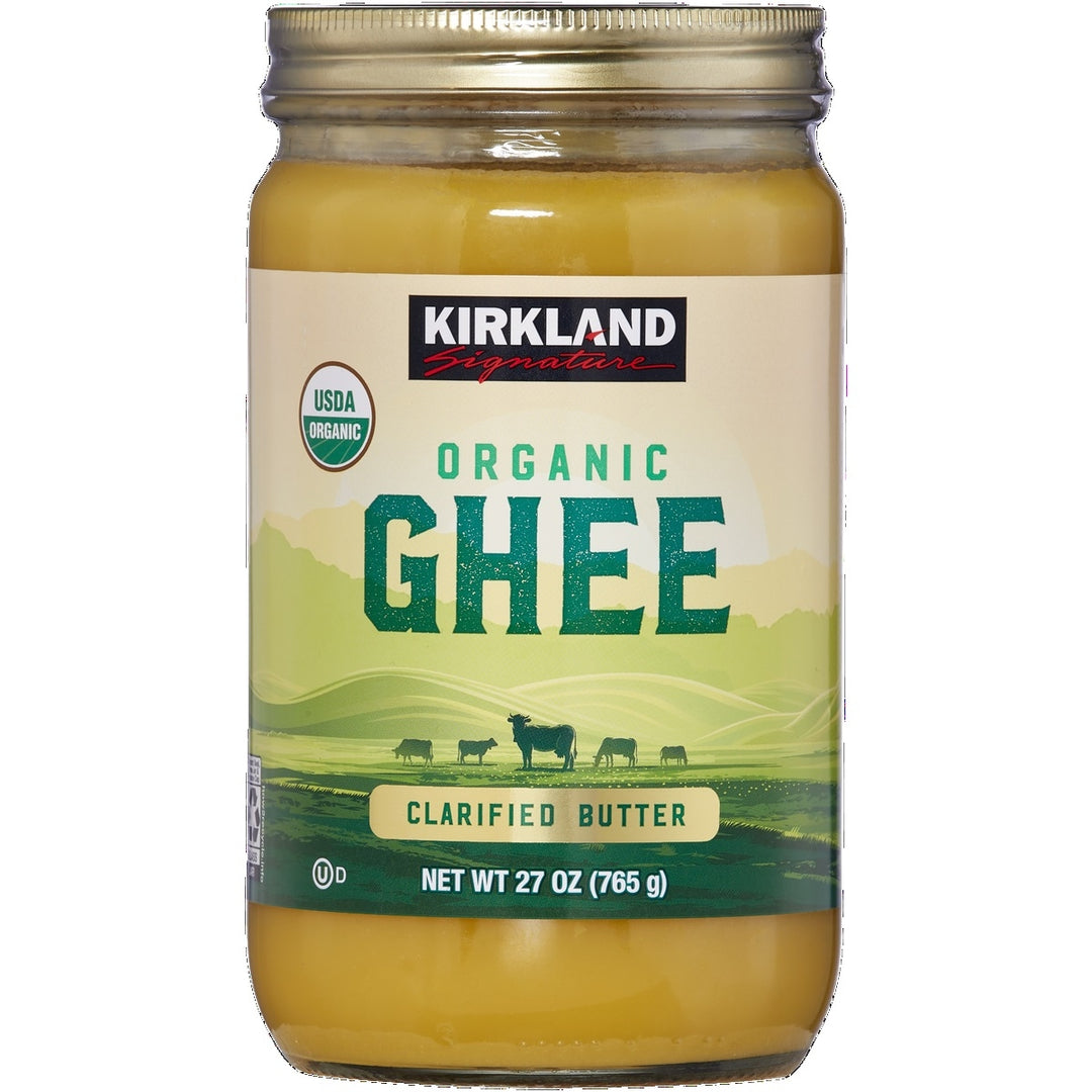 Kirkland Signature Organic Ghee Clarified Butter 27 Ounce Image 1