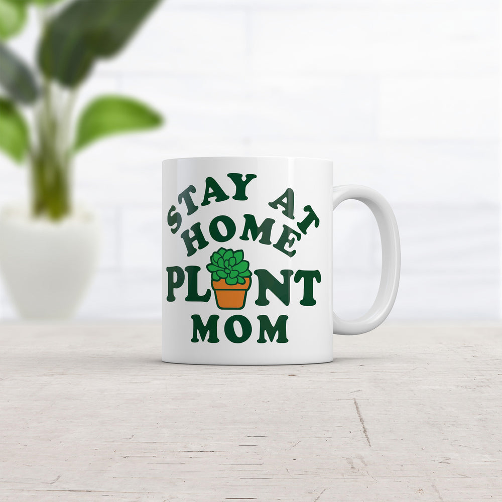 Stay At Home Plant Mom Mug Funny Sarcastic Plants Graphic Coffee Cup-11oz Image 2