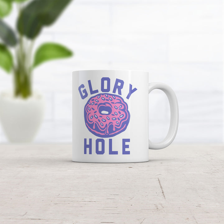 Glory Hole Mug Funny Sarcastic Donut Graphic Coffee Cup-11oz Image 2