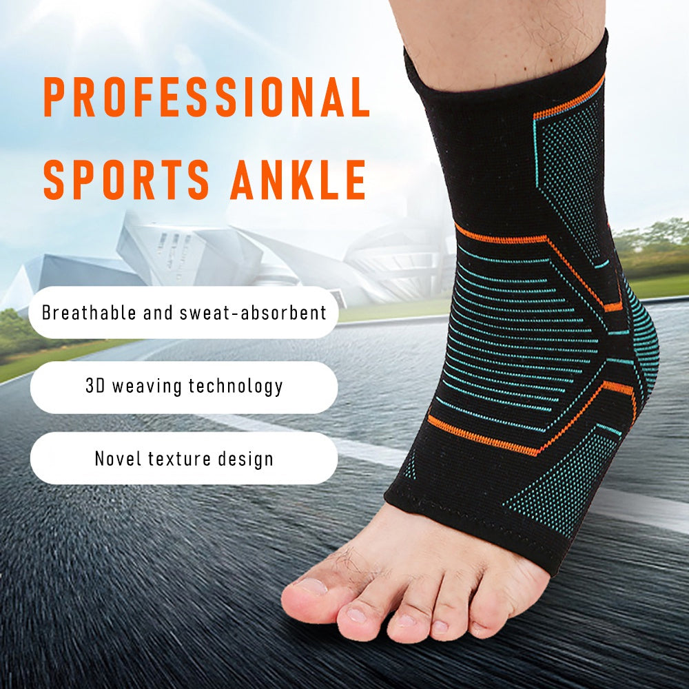 2Pcs Ankle Brace Compression Support Sleeve for Sports Running Size S-XL Image 2