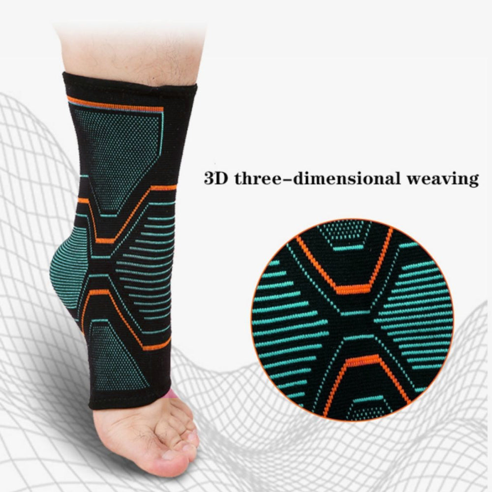 2Pcs Ankle Brace Compression Support Sleeve for Sports Running Size S-XL Image 6