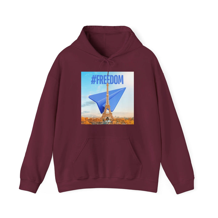 Unisex FREEDOM Heavy Blend Hooded Sweatshirt Image 4