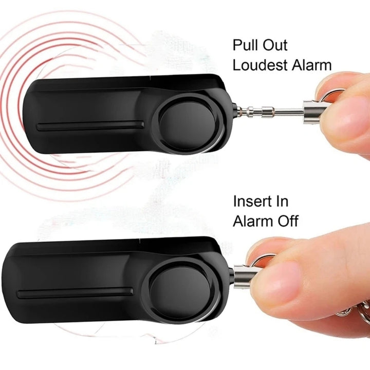 130DB Self Defense Alarm Personal Defense Siren Anti-attack Security for Women Kids Personal Security Loud Alert Attack Image 4