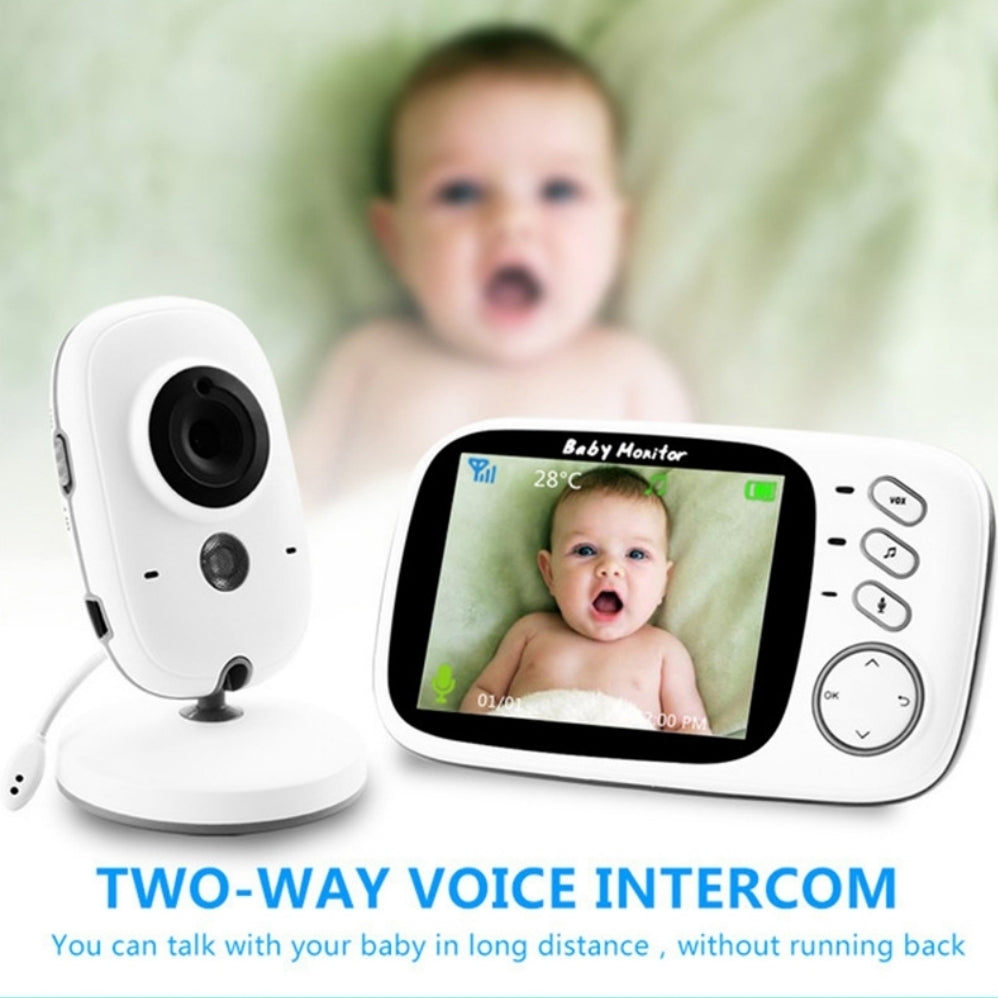 VB603 Video Baby Monitor 3.2 Inch LCD Wireless Night Vision Two Way Audio Image 1