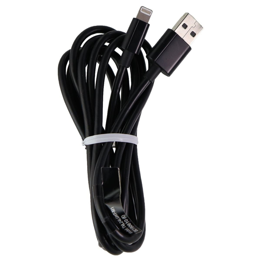 Verizon (TVL24LGHT-M) 6Ft Charge and Sync Cable for Lightning 8-Pin to USB-A Black Image 1