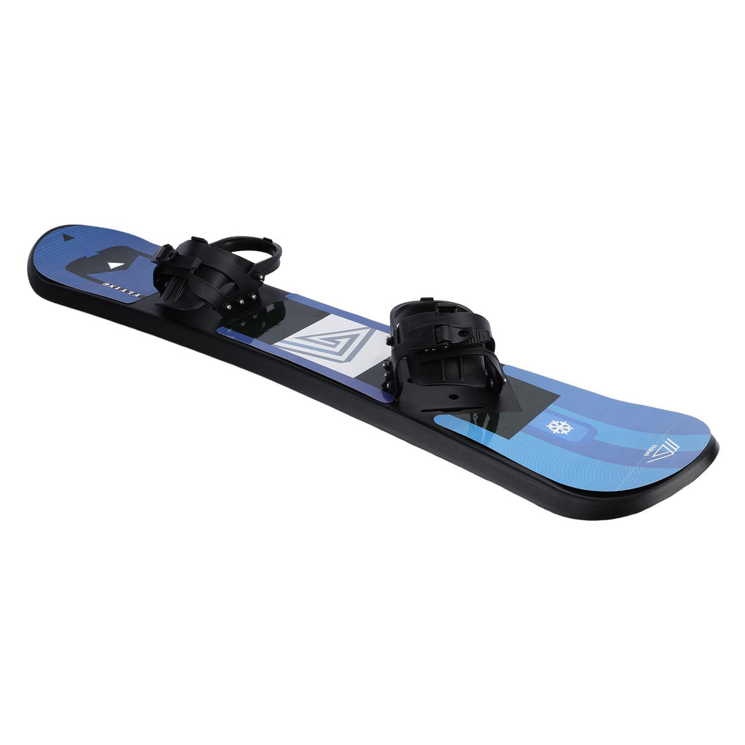 Single Ride Snowboard Bi-directionality Plastic Snowboard Kids Ski Snowboard with Ultra-Smooth Bottom and Ratchet Image 4