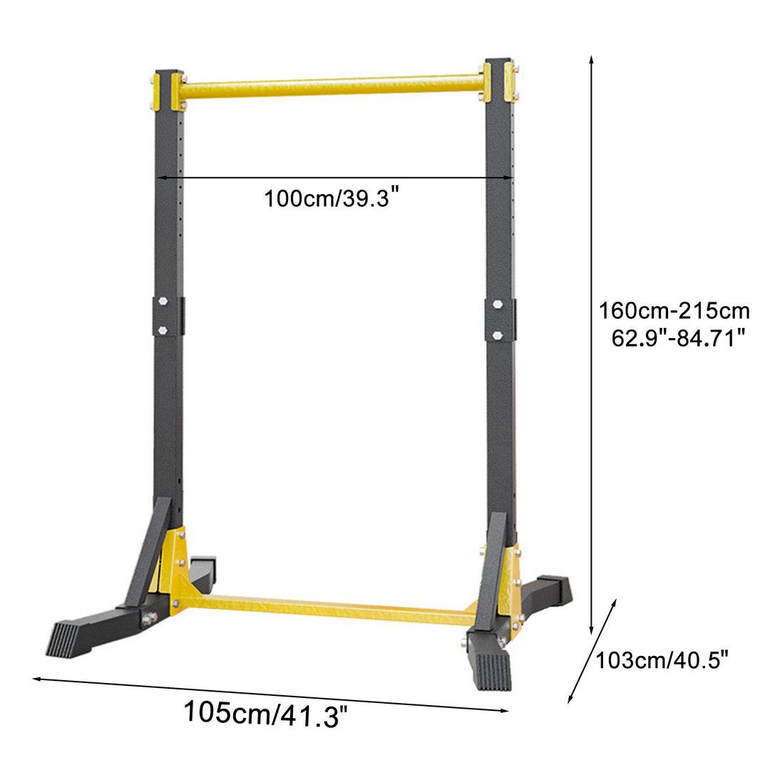 Pull Up Station Portable Pull-up Bar Station Free Standing Pull Up Bar for Home Gym Pull Up Stand Station 400LBS with 11 Image 6