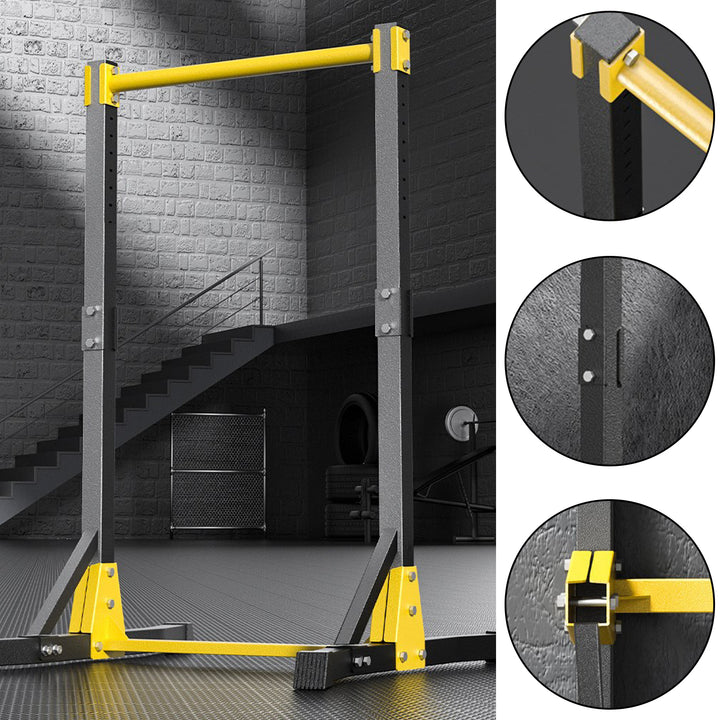 Pull Up Station Portable Pull-up Bar Station Free Standing Pull Up Bar for Home Gym Pull Up Stand Station 400LBS with 11 Image 8