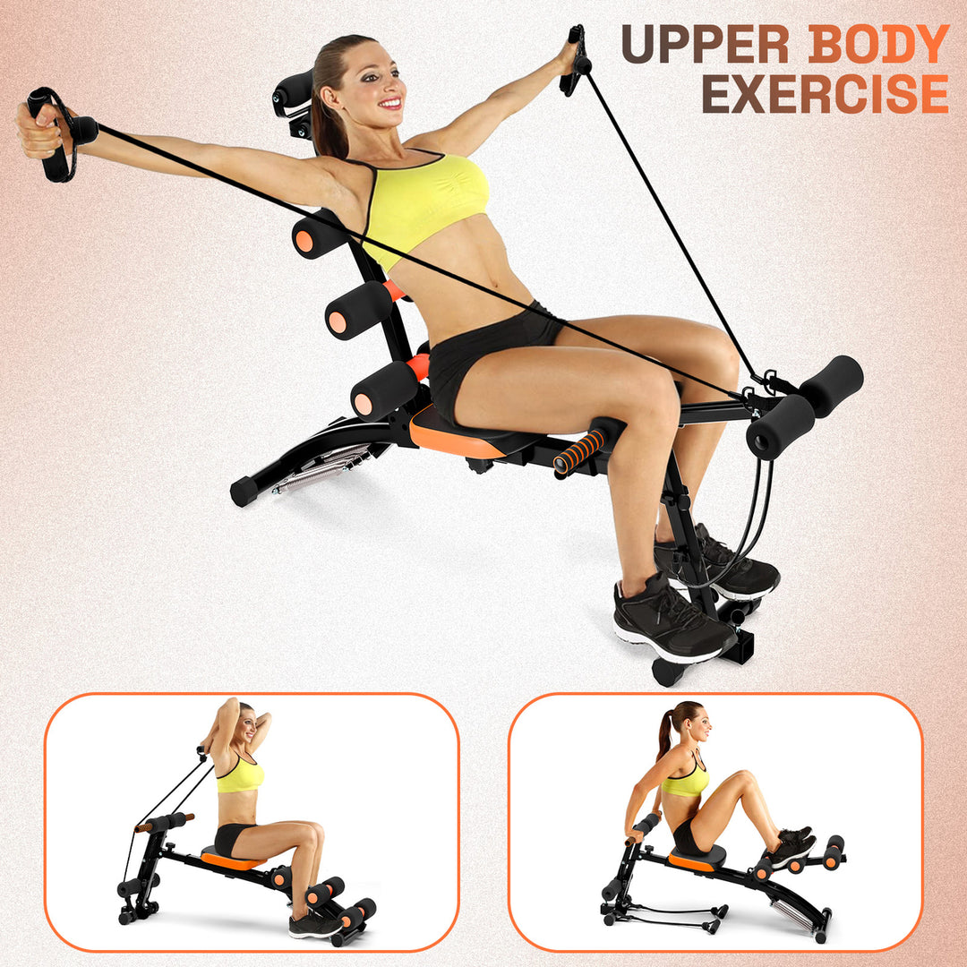 Ab Machine Ab Workout Bench for Home Gym Multi-Functional Adjustable Ab Crunch Machine Ab Exercise Equipment for Total Image 12