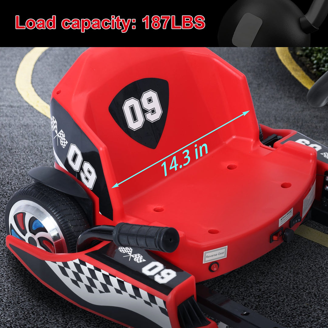 Go Kart36V Electric Go Kart for Kids16 MPH Drift Kart with 350W MotorDrift/Sport ModeLength Adjustment Image 12