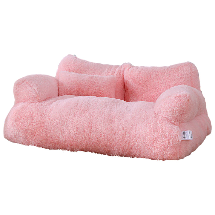 1 Set Pet Sofa Soft Comfortable Pet Bed Removable Washable Dog Nest Non-slip Cat Sleeping Cushion Pet Supplies Image 4