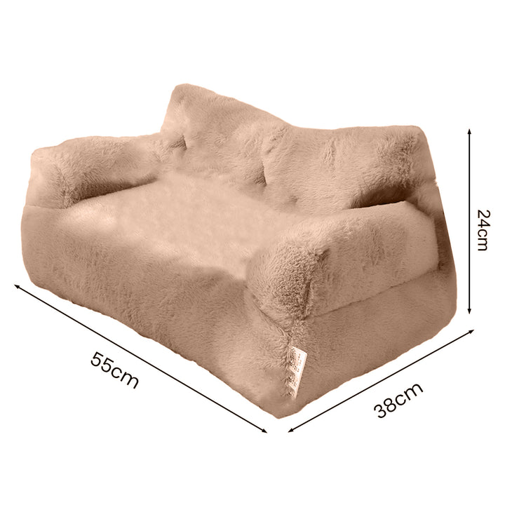 1 Set Pet Sofa Soft Comfortable Pet Bed Removable Washable Dog Nest Non-slip Cat Sleeping Cushion Pet Supplies Image 11