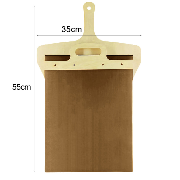 Sliding Pizza Peel with Hanging Hole Convenient Pizza Spatula Paddle Non-stick Pizza Shovel for Home Kitchen Image 6