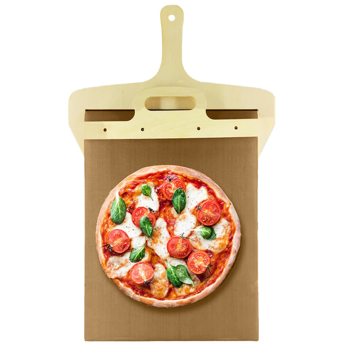 Sliding Pizza Peel with Hanging Hole Convenient Pizza Spatula Paddle Non-stick Pizza Shovel for Home Kitchen Image 9