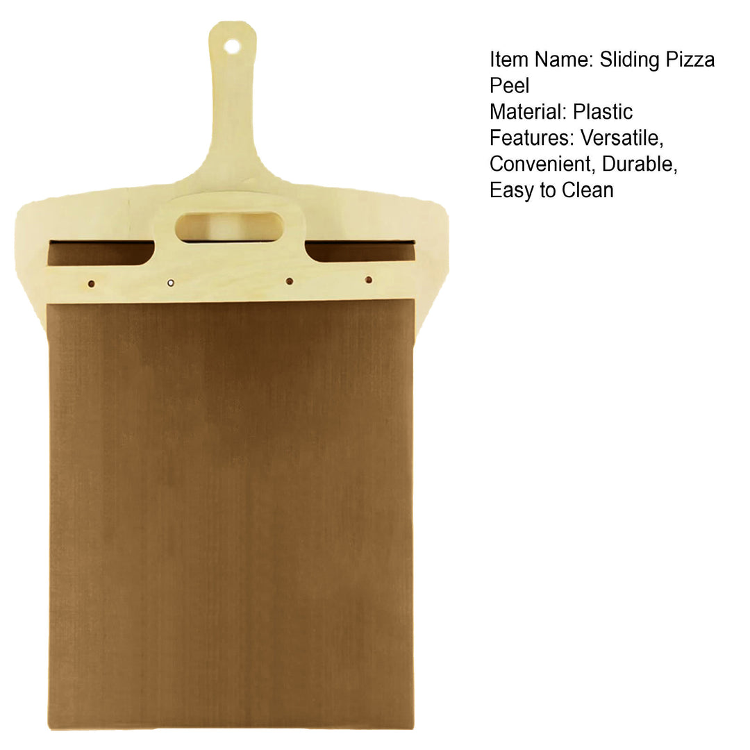 Sliding Pizza Peel with Hanging Hole Convenient Pizza Spatula Paddle Non-stick Pizza Shovel for Home Kitchen Image 11