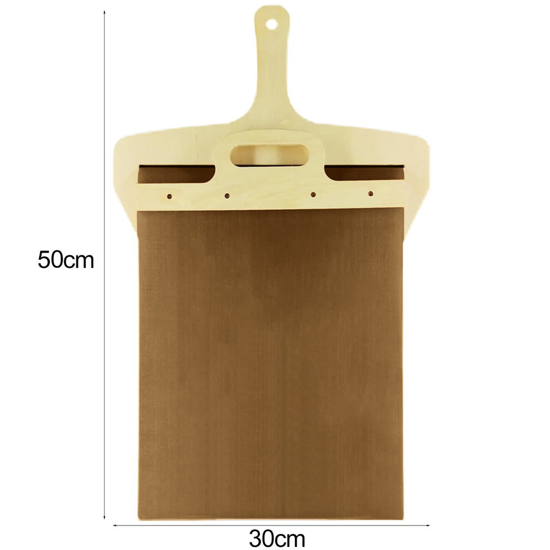 Sliding Pizza Peel with Hanging Hole Convenient Pizza Spatula Paddle Non-stick Pizza Shovel for Home Kitchen Image 12