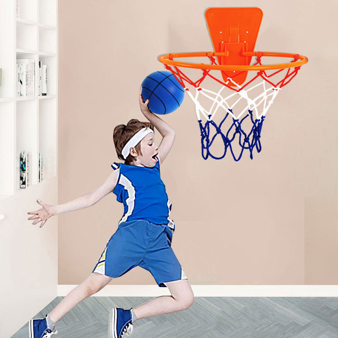 Indoor Silent Basketball High Rebound Low Noise Kids Dribbling Training Uncoated High Density Foam Practice Sports Image 11