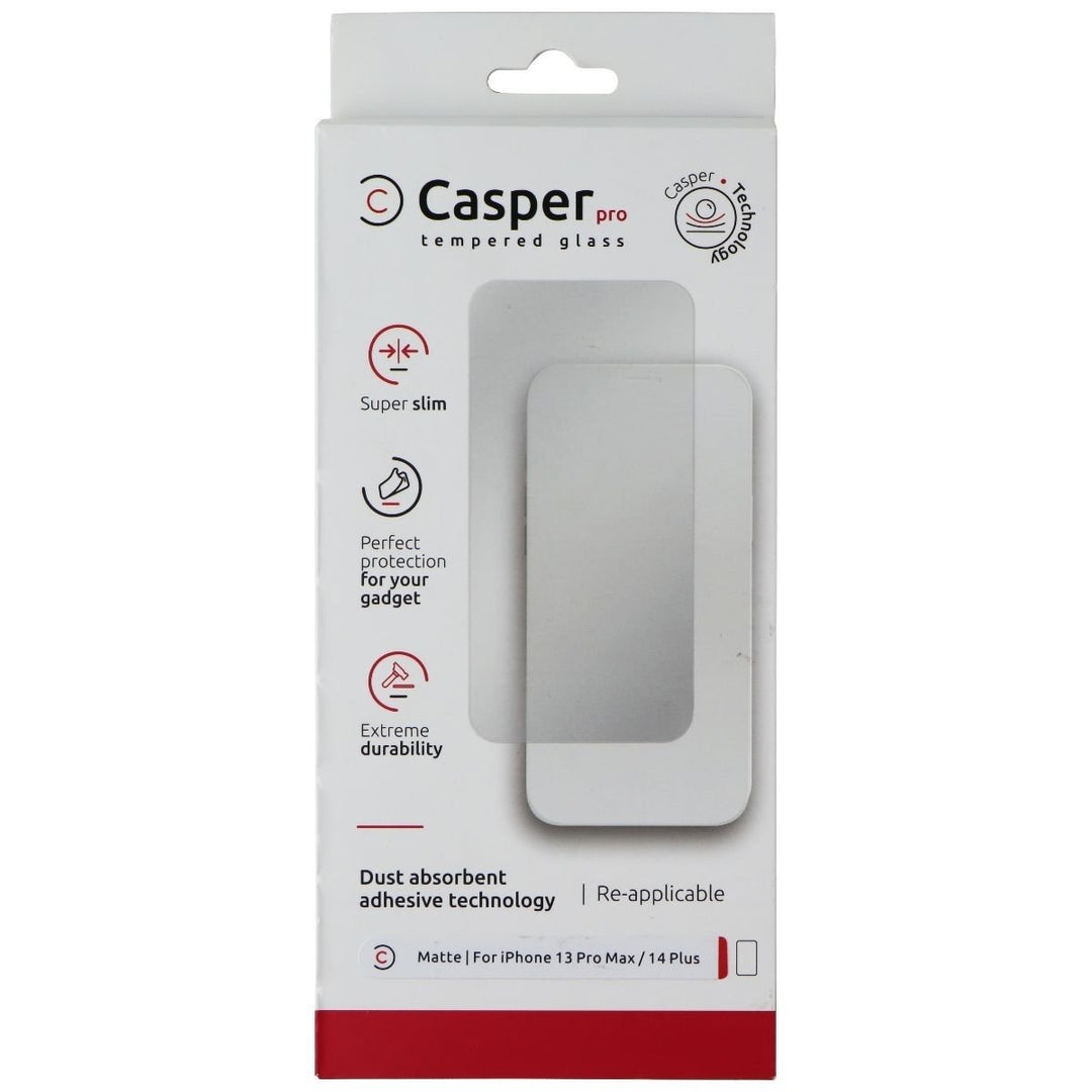 Casper Pro Tempered Glass for Apple iPhone 14 Plus/13 Pro Max - Matte Image 1