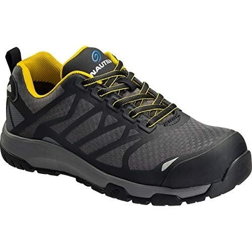 FSI Nautilus 2426 Mens Grey Slip Resistant ESD Work Shoe Carbon Safety Toe Image 4