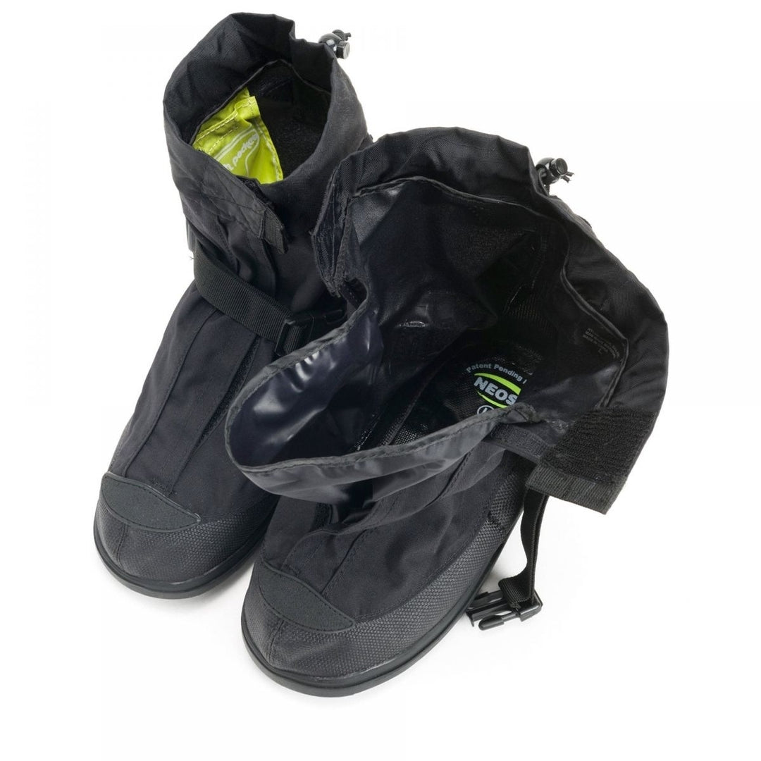 NEOS Unisex Voyager Glacier Trek Cleats Overshoes with Heel Black - VNG1HEEL-BLK BLACK Image 4