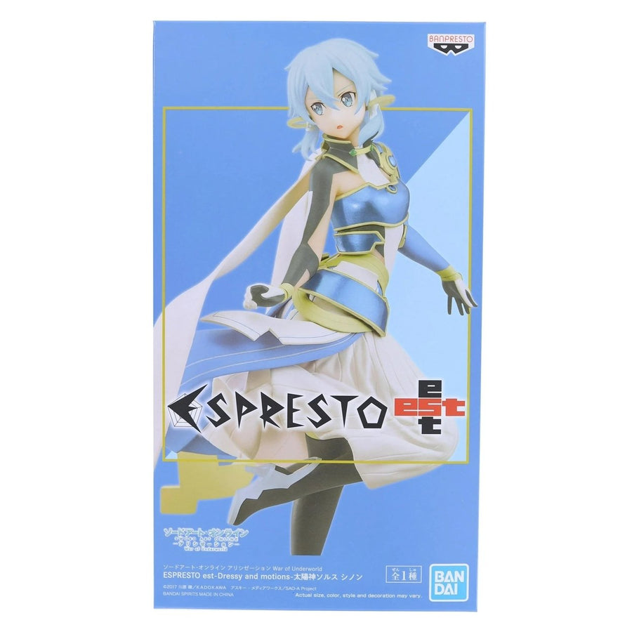 Banpresto Sword Art Online Alicization Asada Shino Figure Closed Box Assembly Required Image 1