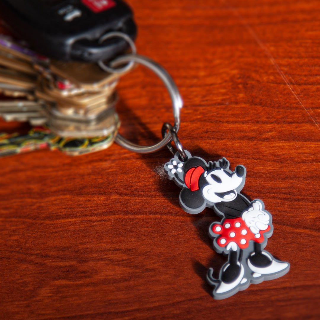 Minnie Mouse Vintage Art Keychain Image 2