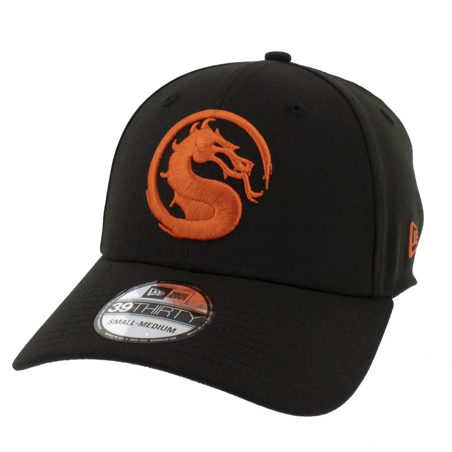 Mortal Kombat Logo Era 39Thirty Fitted Hat Image 1