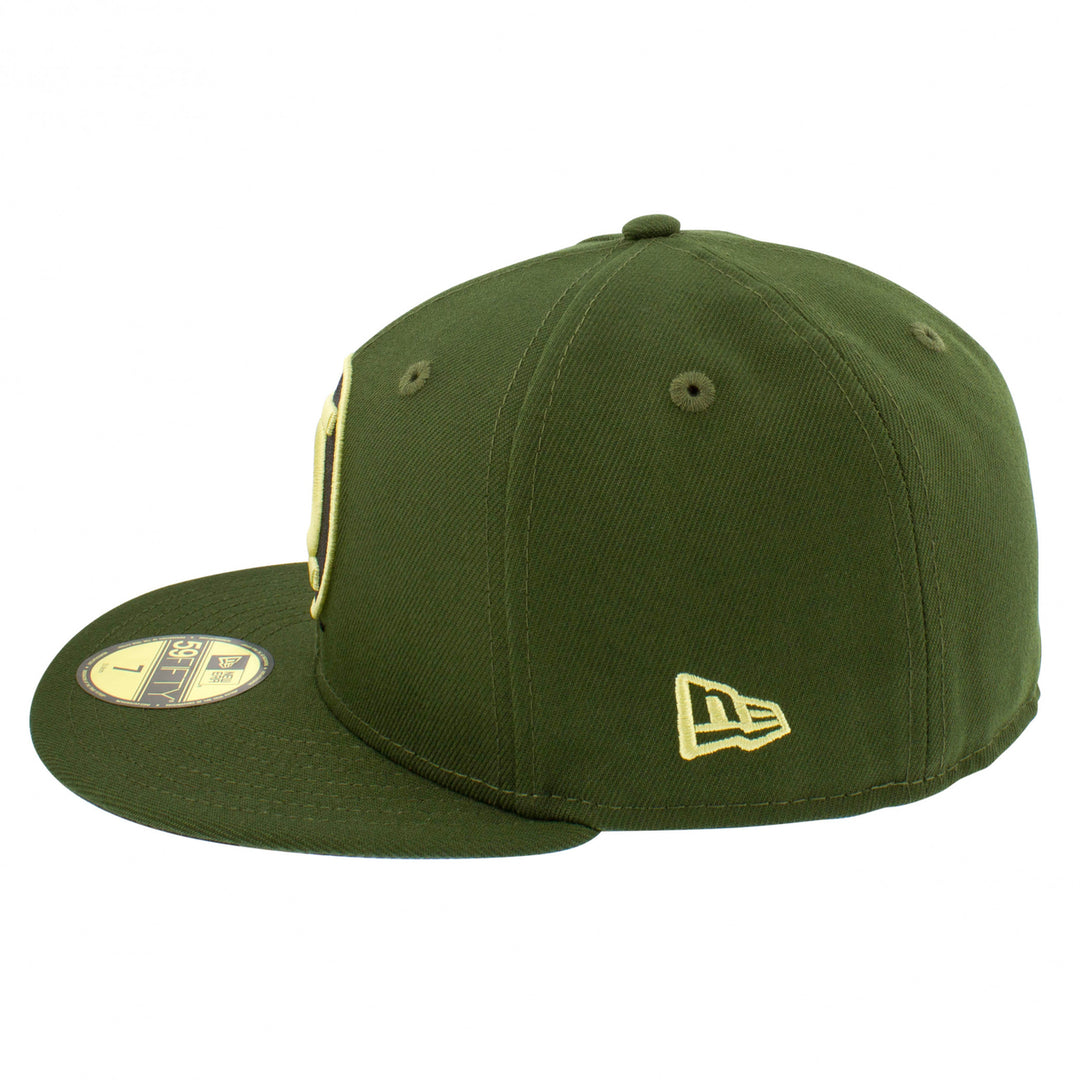 Green Lantern Salute to Service Era 59Fifty Fitted Hat Image 3