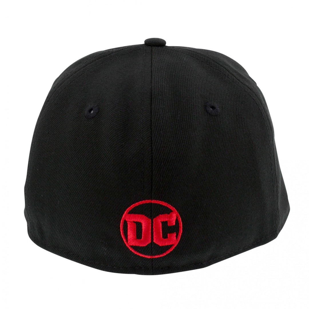 Harley Quinn Logo Era 59Fifty Fitted Hat Image 4