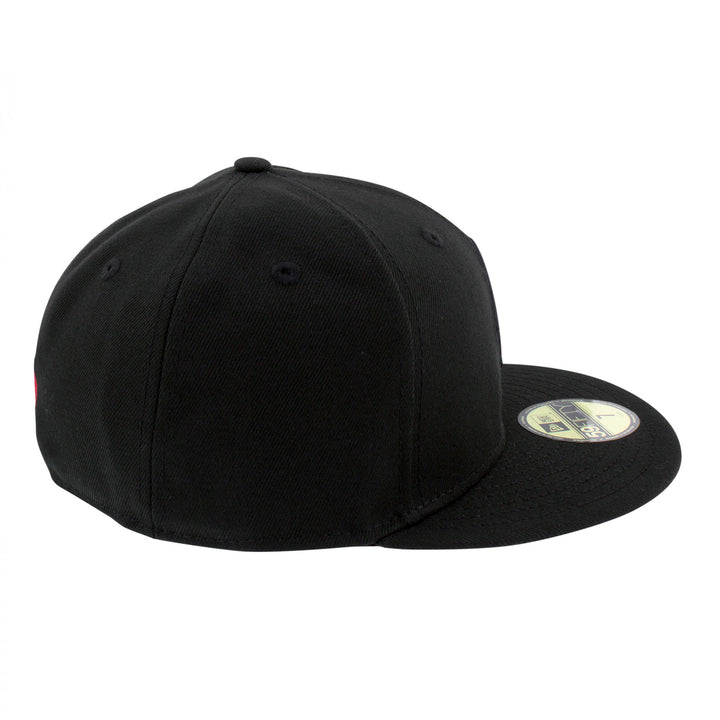 Harley Quinn Logo Era 59Fifty Fitted Hat Image 6