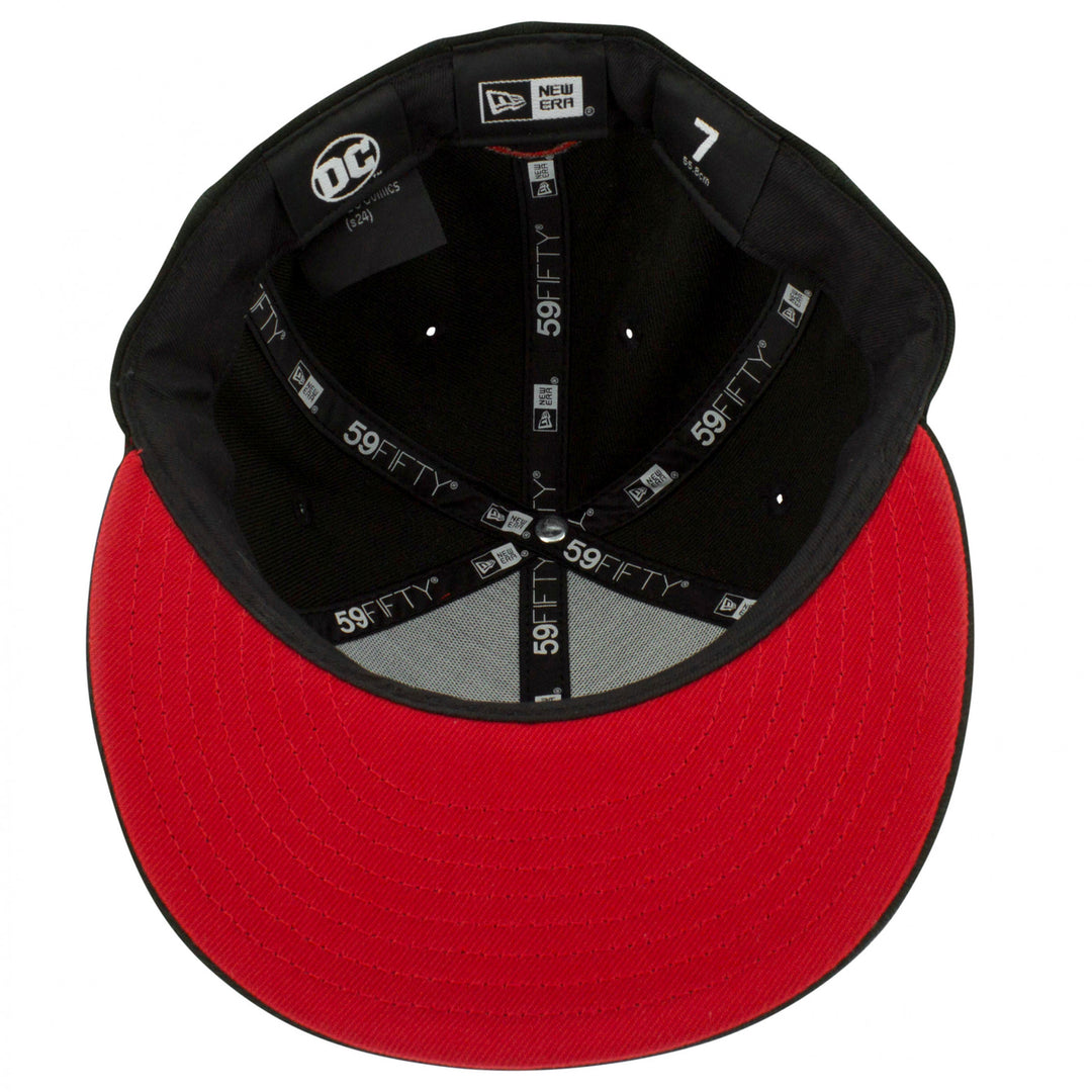 Harley Quinn Logo Era 59Fifty Fitted Hat Image 7