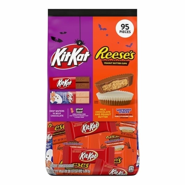 Reeses and Kit Kat Candy Assortment 50.5 Ounce Image 1