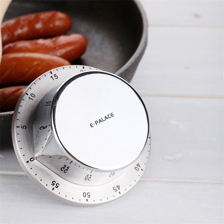 STC Magnet Timer Kitchen Stainless Steel Timer Creative Alarm Clock Mechanical Reminder Countdown Image 2