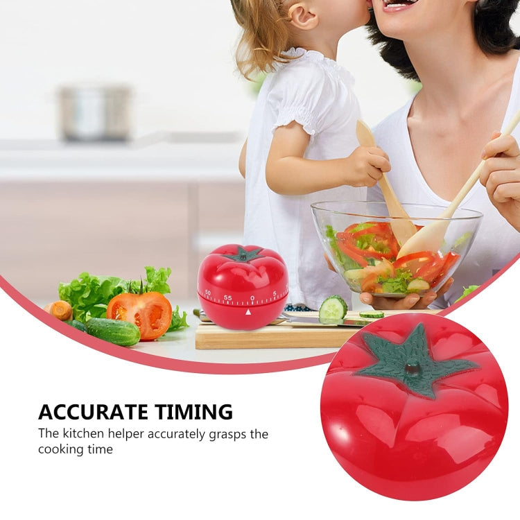 Tomato Shape Kitchen Mechanical Timer Alarm Reminder Image 4