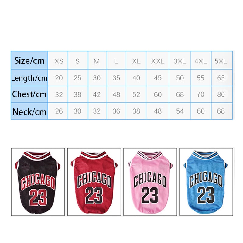 Schnauzer Mesh Dog Jersey Basketball Shirt Large Summer Pet Clothing Breathable Image 7