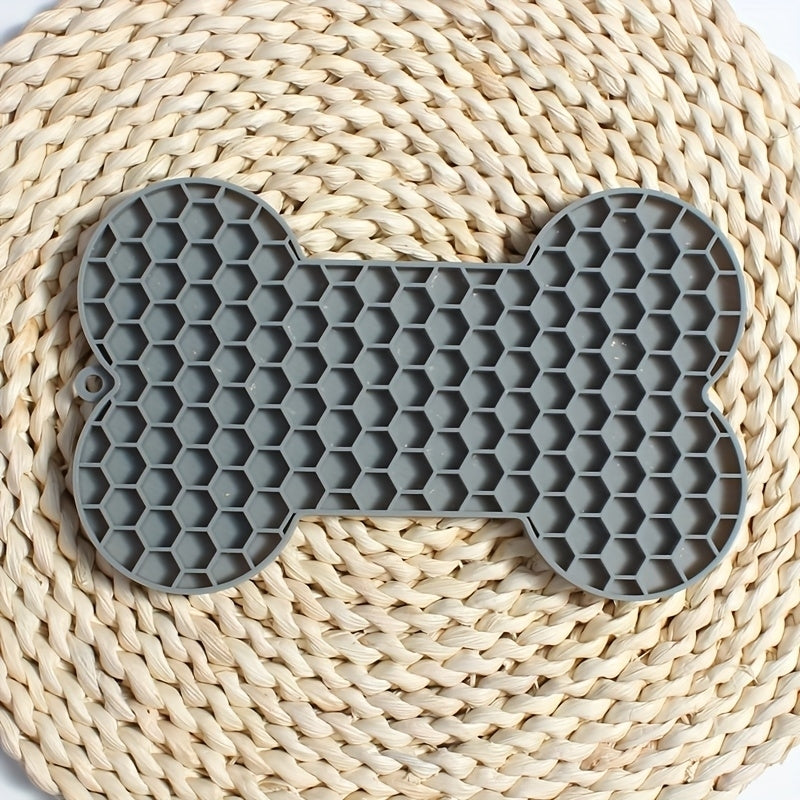 Silicone Dog Lick Pad Slow Feeder for Small Dogs Cats Peanut Butter Feeding Mat Image 3