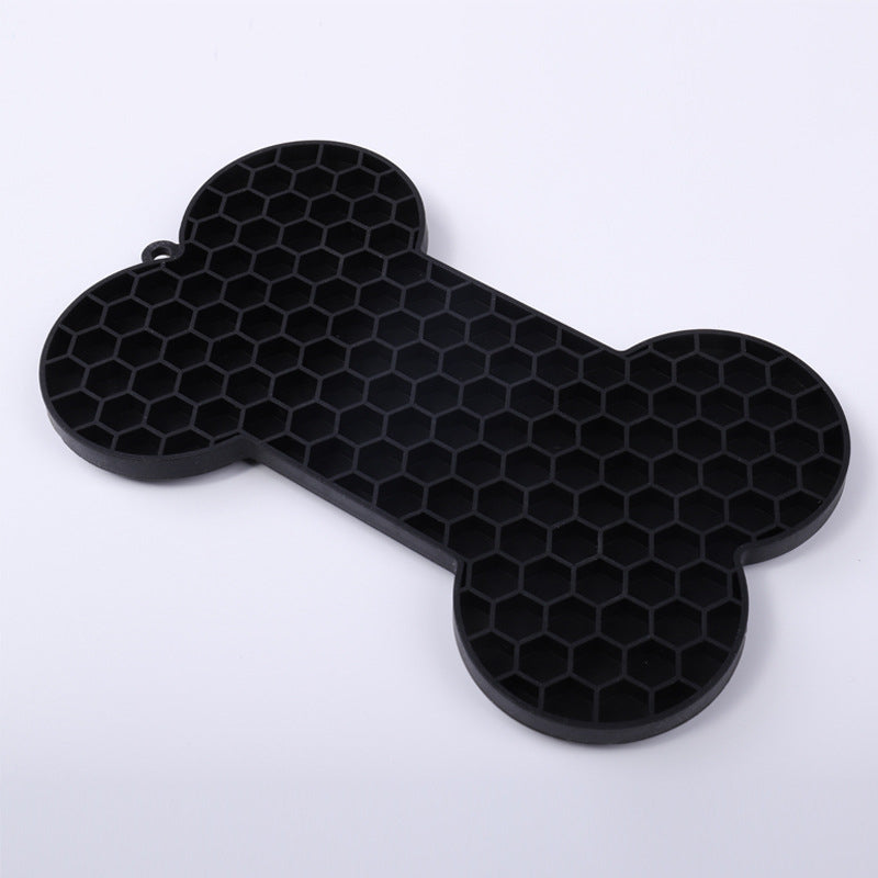 Silicone Dog Lick Pad Slow Feeder for Small Dogs Cats Peanut Butter Feeding Mat Image 7