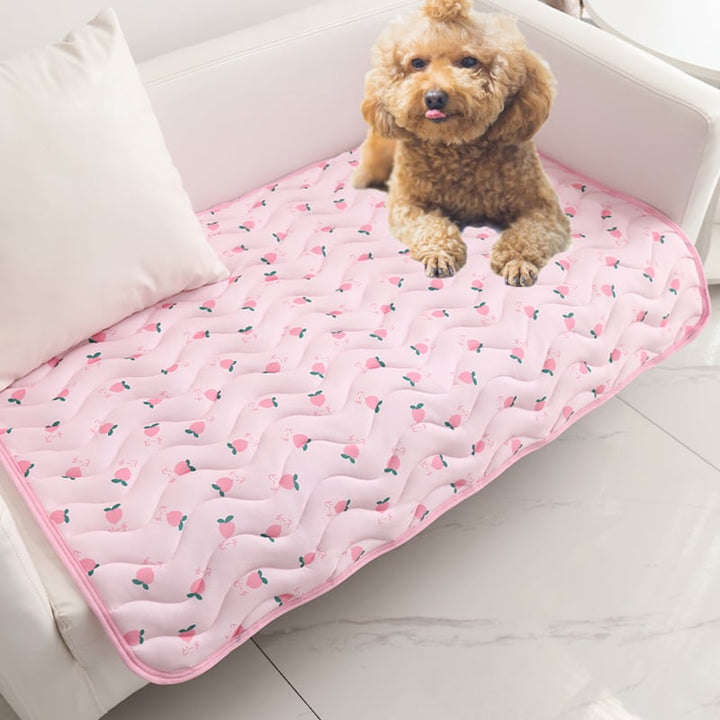 Dog Mat Cooling Summer Pad Mat for Dogs Cat Blanket Sofa Breathable Pet Dog Bed Summer Washable for Small Medium Large Image 3