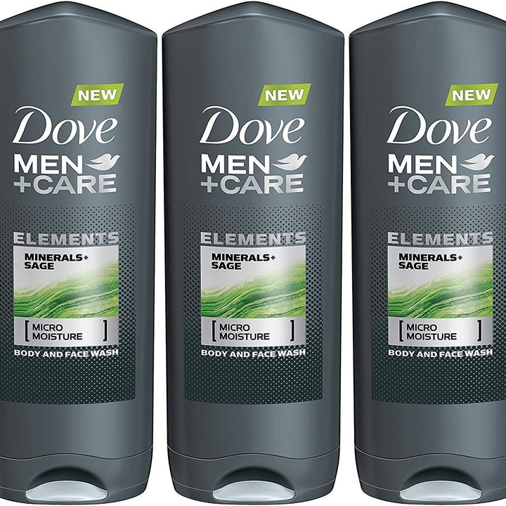 Dove Men+Care Elements Body WashMinerals and Sage13.5 Ounce (TRIPLE PACK) Image 4