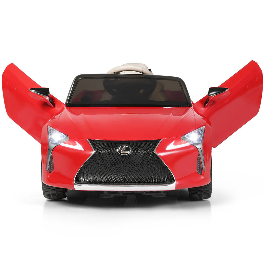 Costway 12V Kids Ride on Car Lexus LC500 Licensed Remote Control Electric Vehicle Image 11