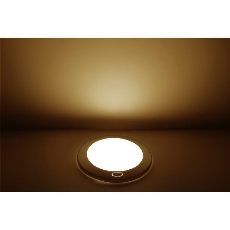 12V 5 Inch Ultra Slim LED Ceiling Dome Light Warm White RV Trailer Camper Lamp Image 4