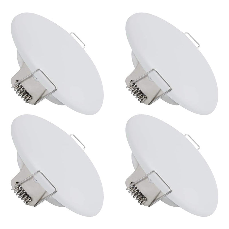 4 Pack 12V DC 3.5 Inch LED Ceiling Lights Warm White Recessed Mount RV Boat Image 1