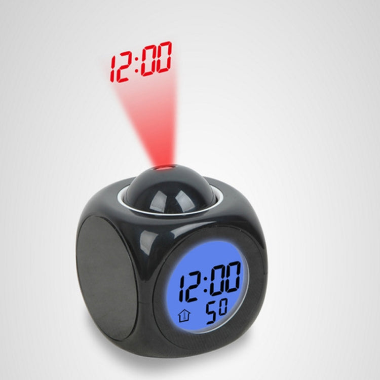 Multi-function LED Projection Alarm Clock Voice Talking Clock Image 2