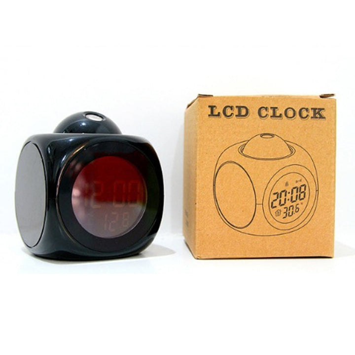 Multi-function LED Projection Alarm Clock Voice Talking Clock Image 3